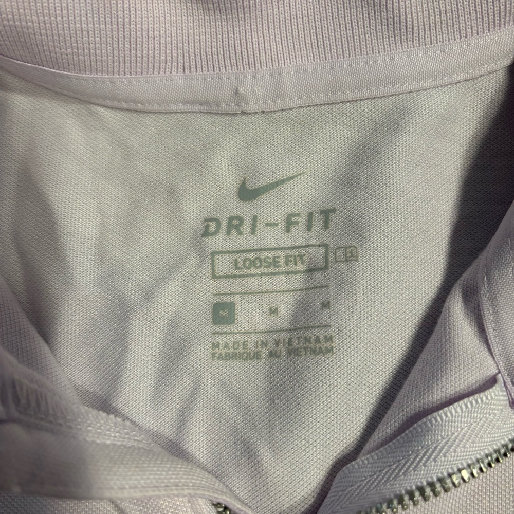 Nike Dri-Fit VSLR Victory Golf Polo Lilac BV0210-509 Sz Medium Like New - Picture 4 of 12